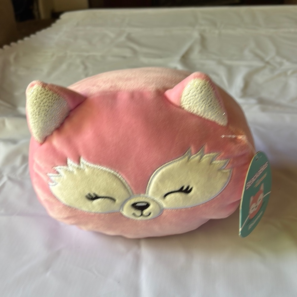 Squishmallows Pink Fox Stuffed Animal